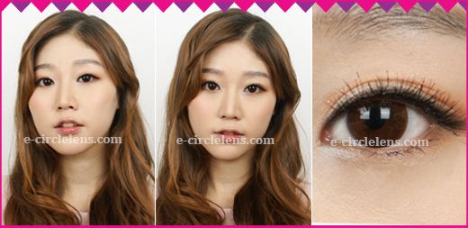 Eyevelyn Brown Contacts [Silicone Hydrogel] ★UV Block★ at e-circlelens.com 